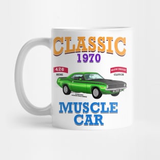 Classic Muscle Car Hot Rod Racing Garage Novelty Gift Mug